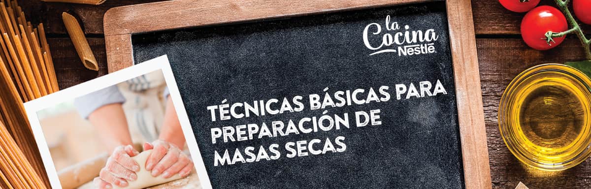 Preparación de masas secas Preparación de masas secas