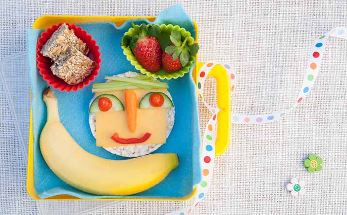 Un desayuno para niños muy divertido Un desayuno para niños muy divertido