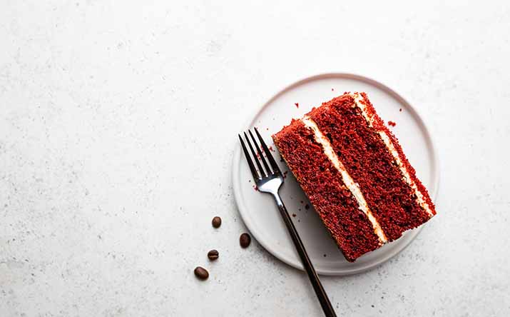 Torta fácil de red velvet Torta fácil de red velvet