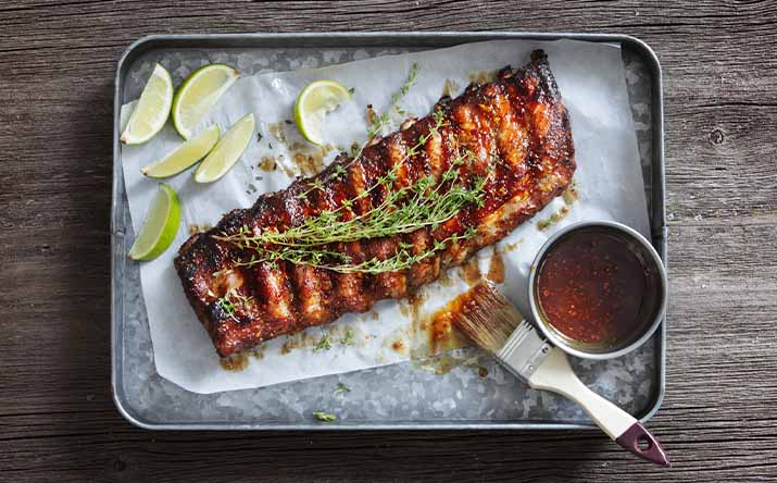 Asado de tira condimentado Asado de tira condimentado