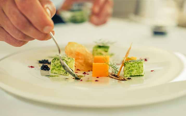 Plato de cocina molecular Plato de cocina molecular