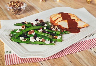 Receta de pollo con porotos verdes