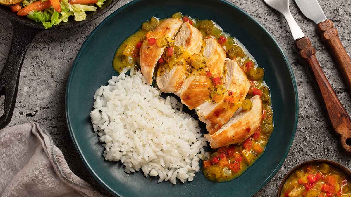 Pechugas de pollo al horno, tan tiernas como fáciles y rápidas de