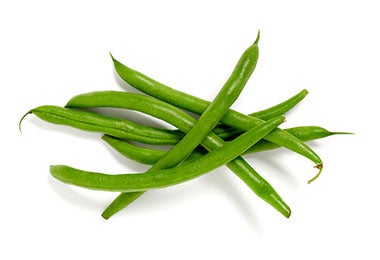 Vainas de porotos verdes&nbsp;