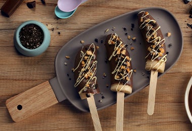 Bananos con chocolate receta de postres balanceados Bananos con chocolate receta de postres balanceados