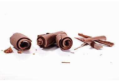 Virutas de chocolate para usar en las recetas. Virutas de chocolate para usar en las recetas.