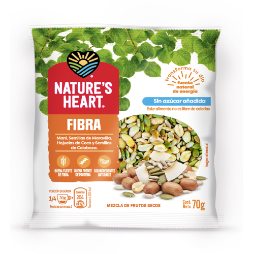 Snack Fibra Nature’s Heart 70 g