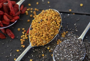 Semillas de chía ricas en omega 3 