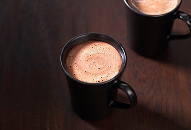 Taza de chocolate caliente