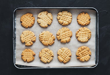 galletas mantequilla bandeja