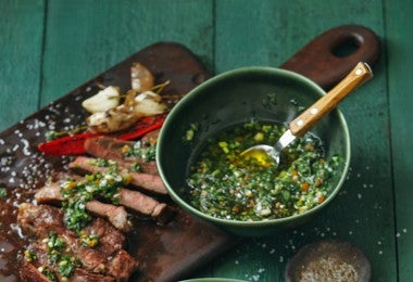 Tipos de aderezo chimichurri