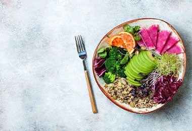 Una de las claves de hacer un menú vegano está en reemplazar en lugar de sólo sustraer platillo para un menú vegano