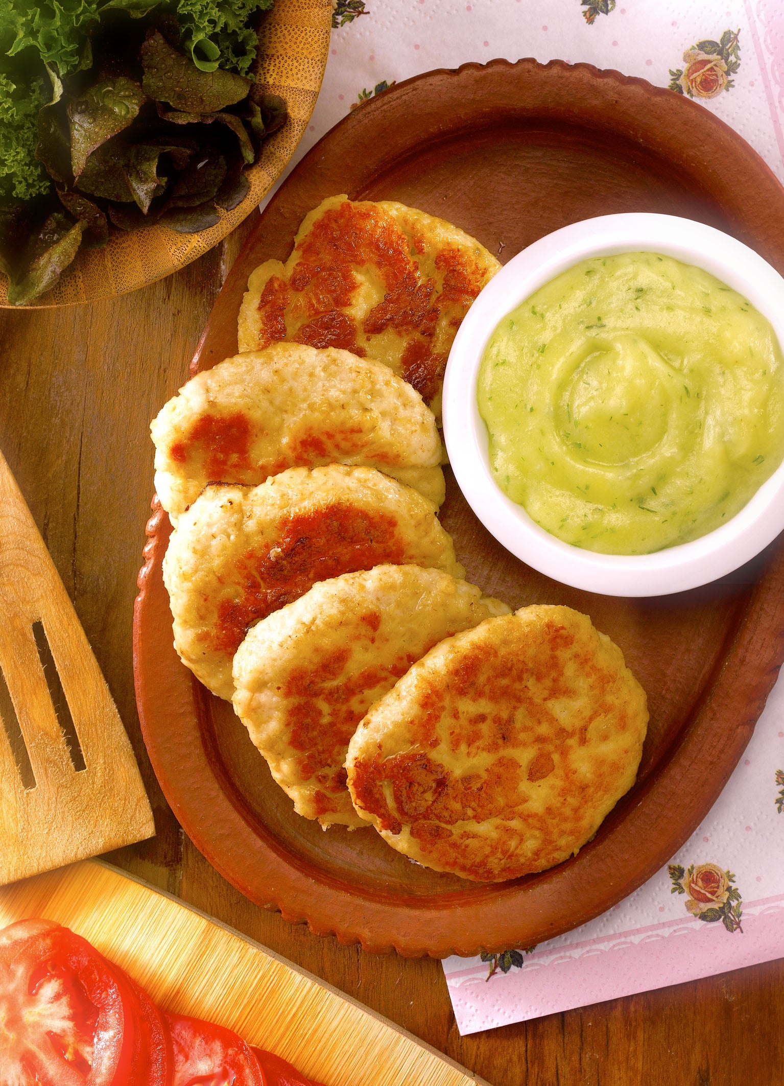 Hamburguesa de Pollo y Avena