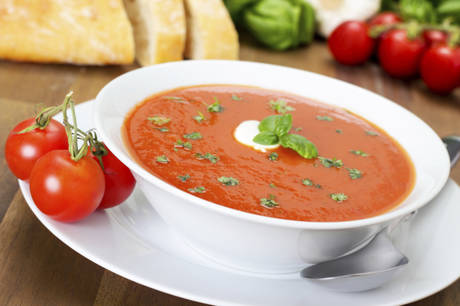 Sopa de Tomate y Albahaca Boost