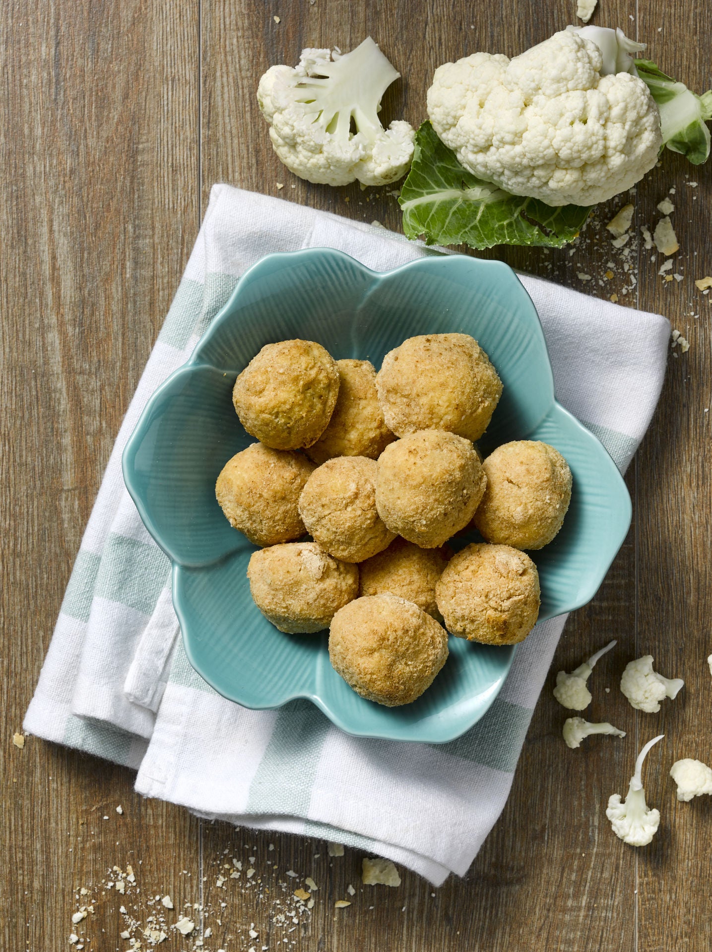 Bolitas de Coliflor al Horno