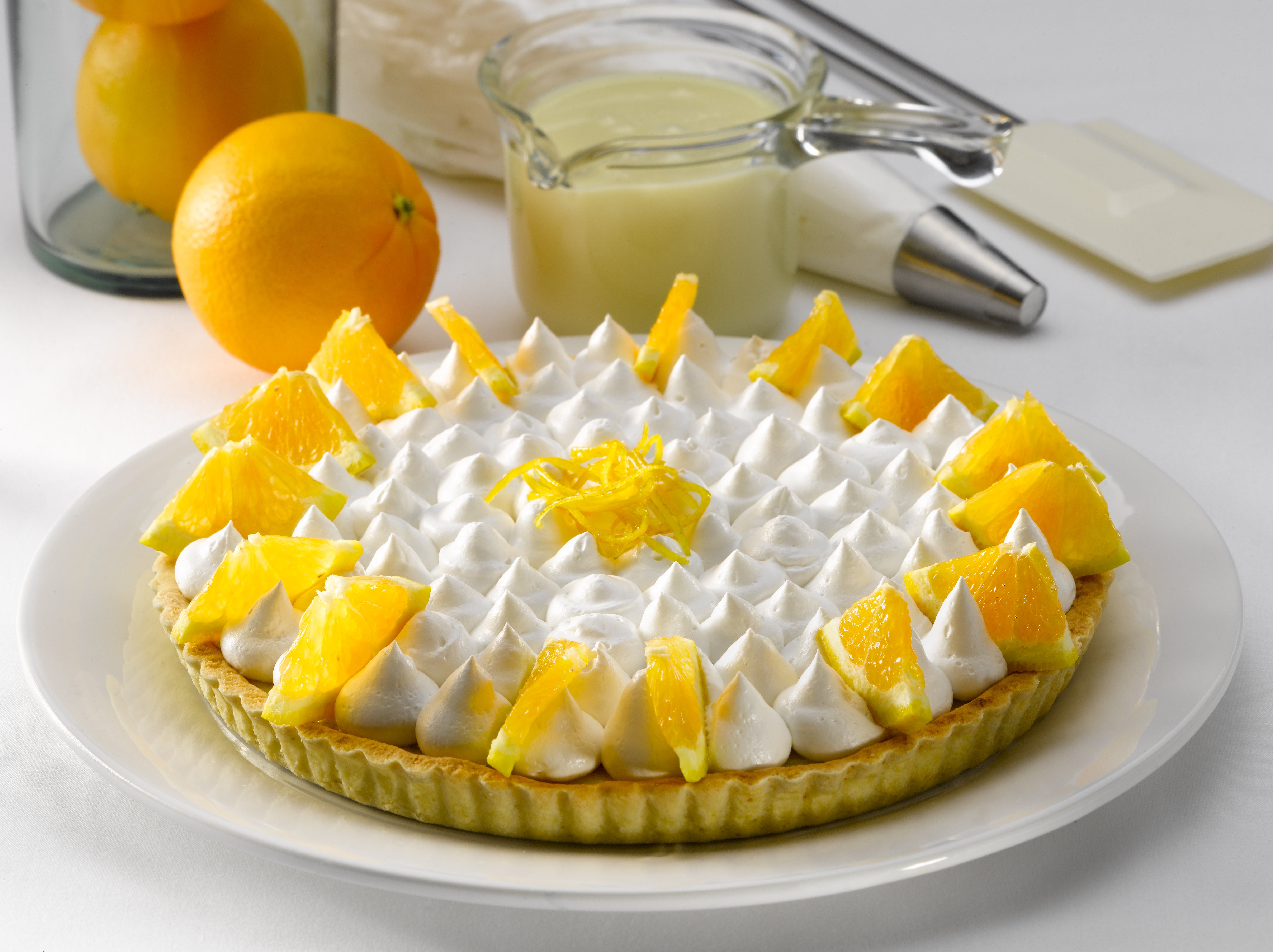 Pie Cremoso de Naranja