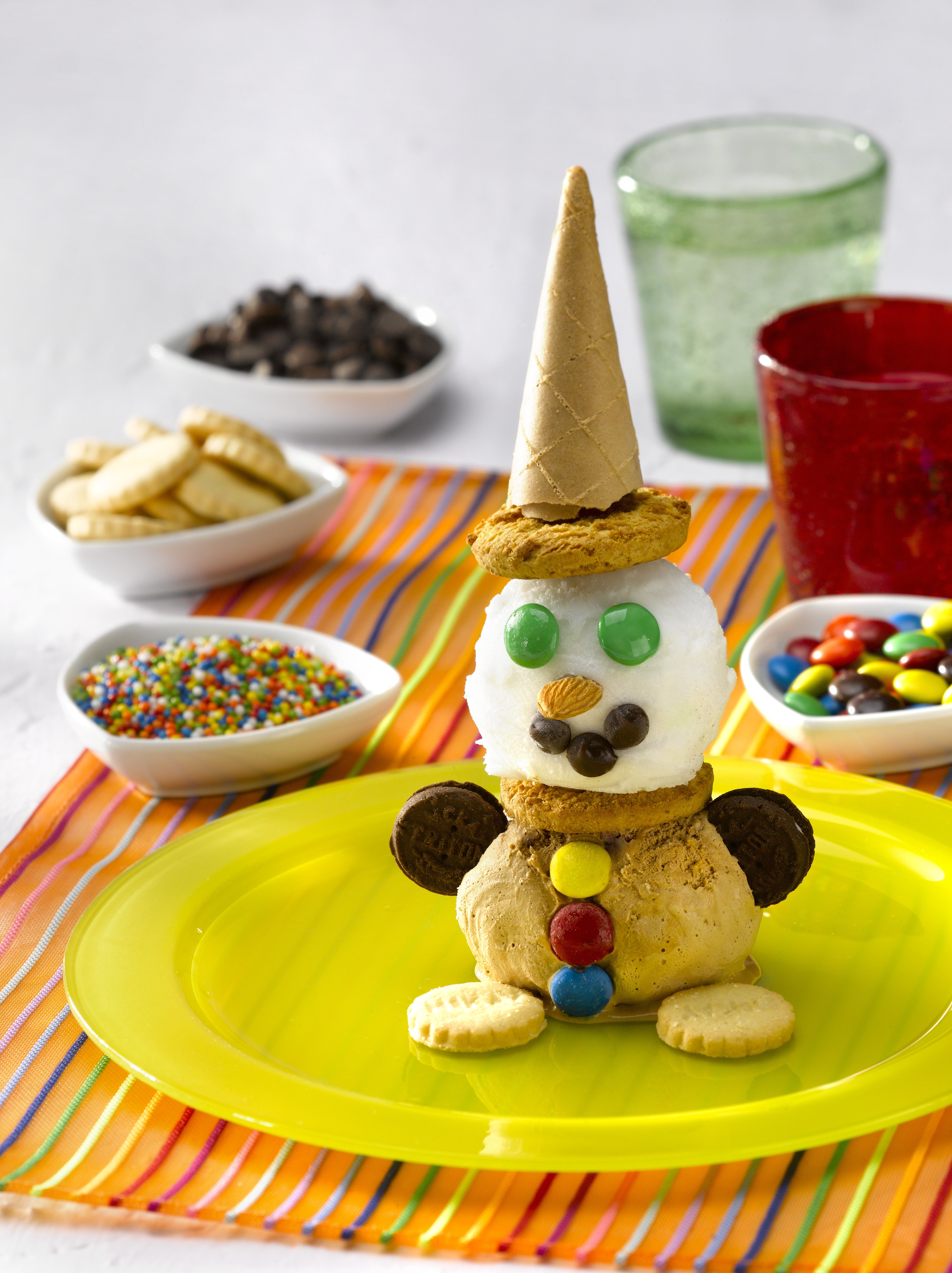 Monito de Nieve y Dulces
