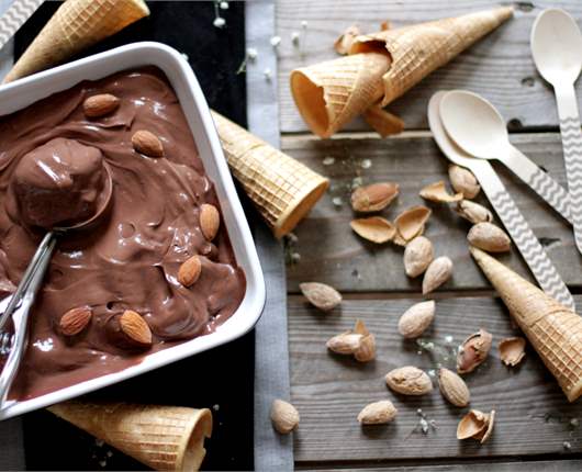 Helado Cremoso de Chocolate