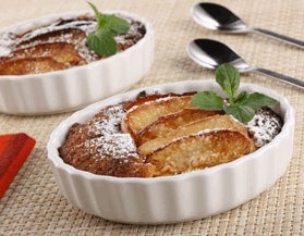 Budín de manzana con leche condensada