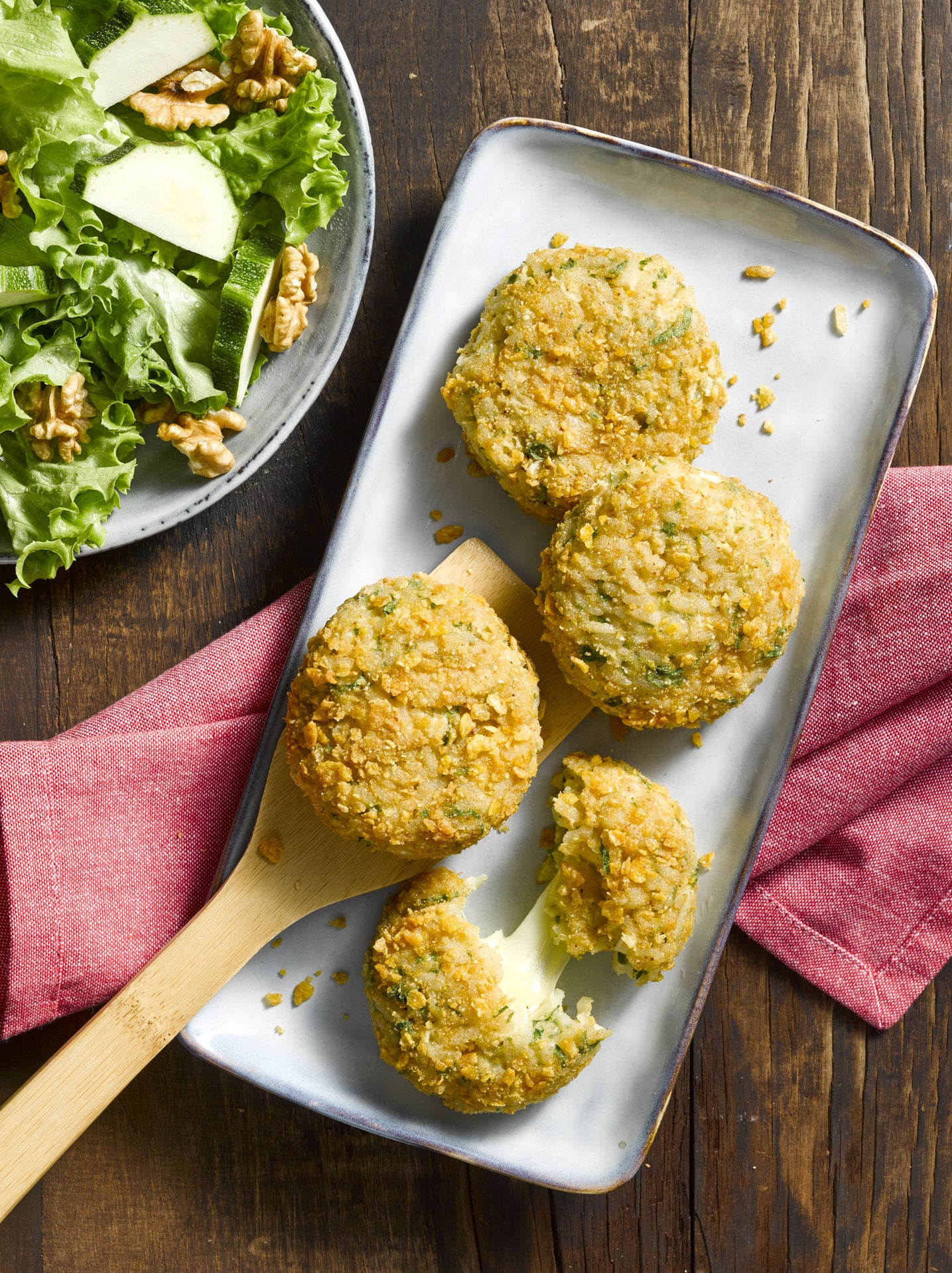 Croquetas de Arroz rellenas con Queso