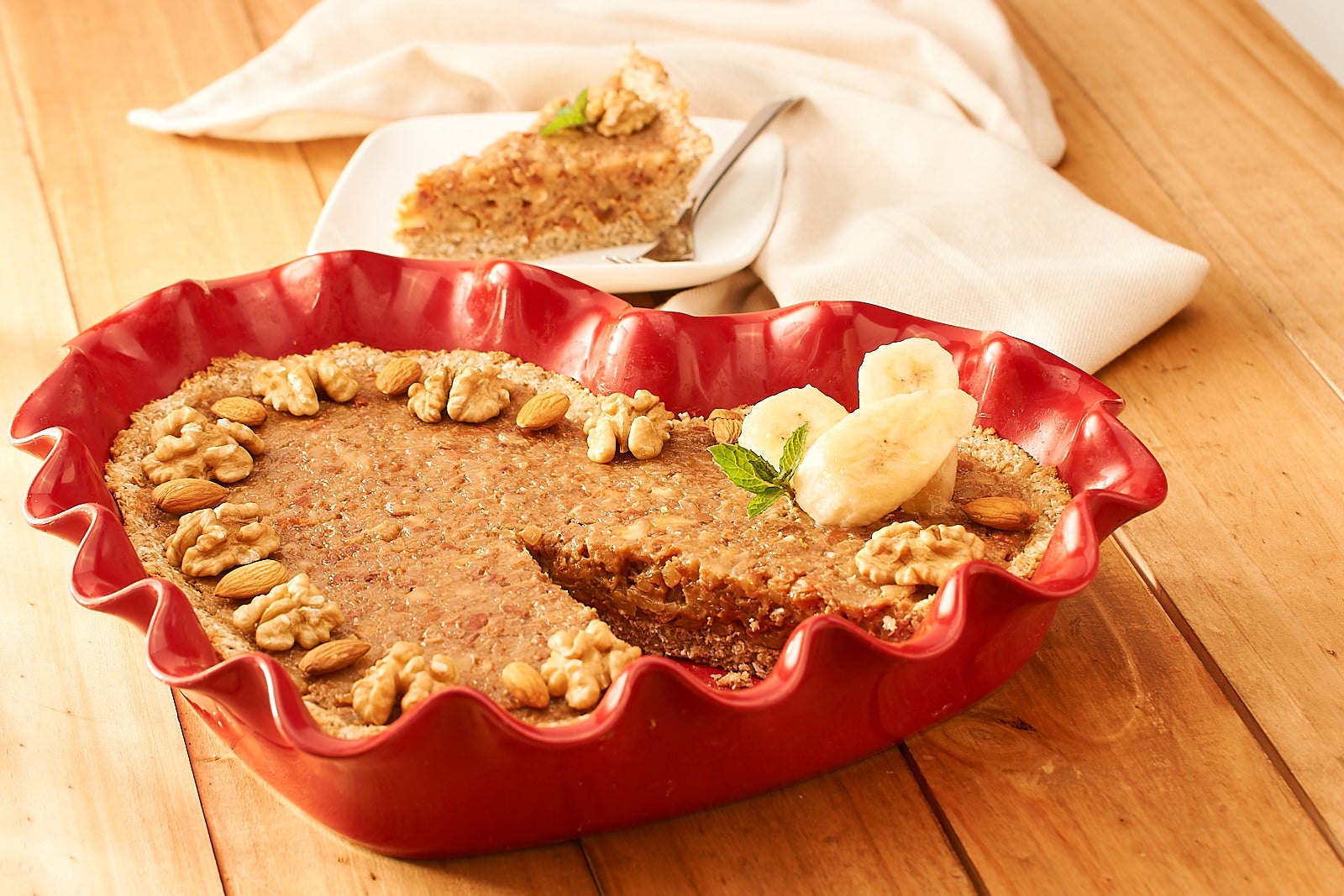 Kuchen de Nueces sin Azúcar