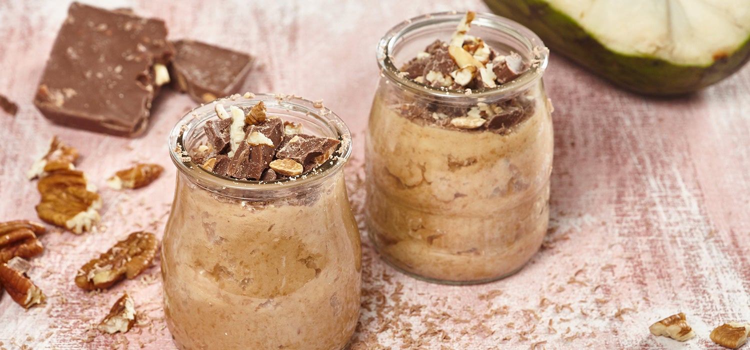 Postre con Chirimoya