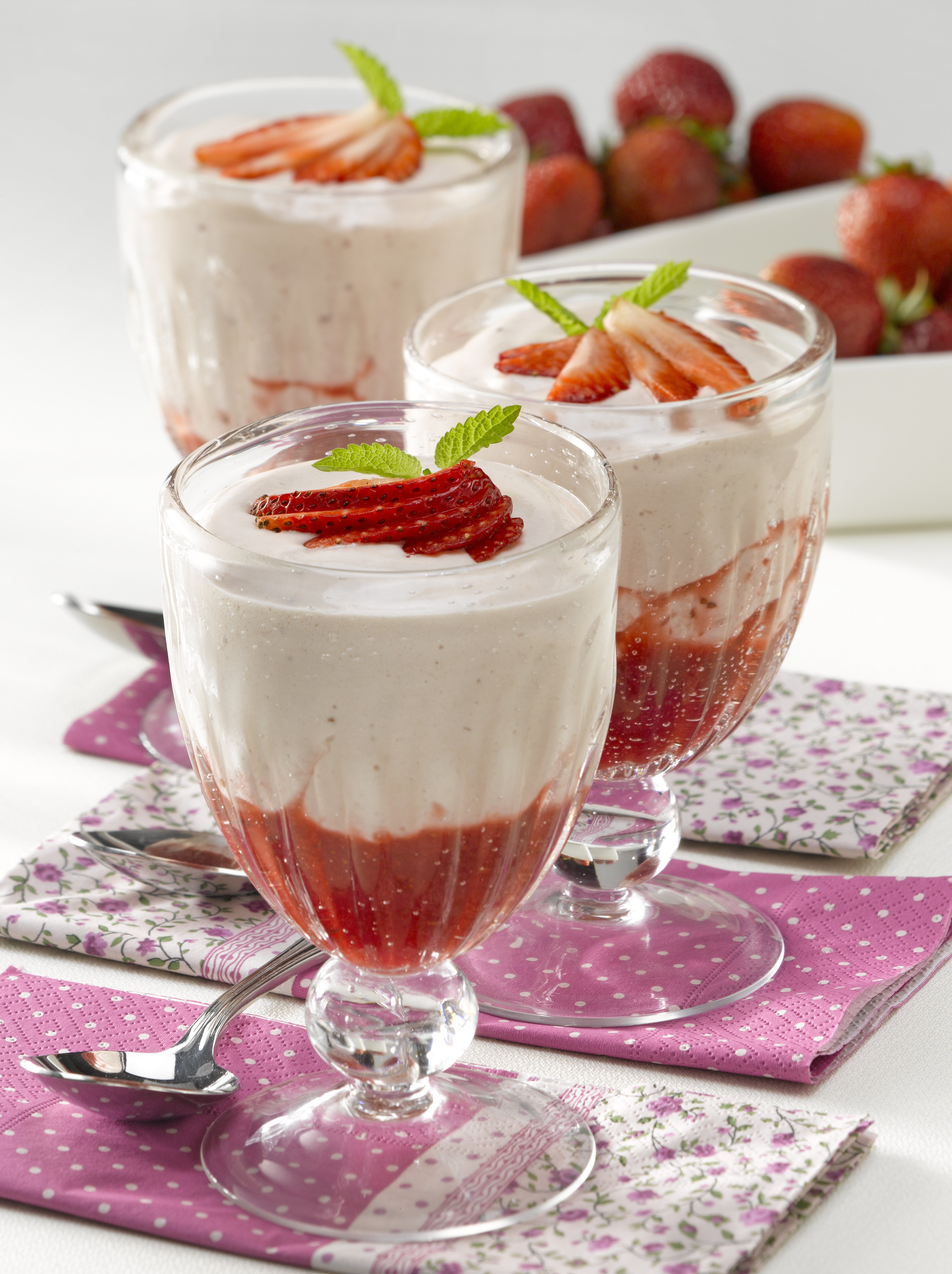 Receta de postres con frutillas ¡fácil y rápido!