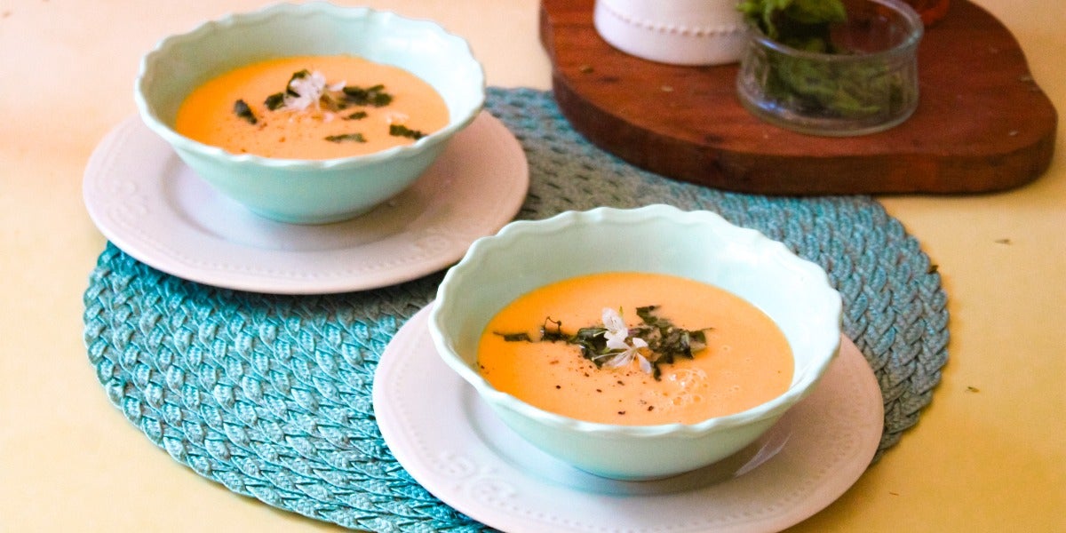 Gazpacho de choclo
