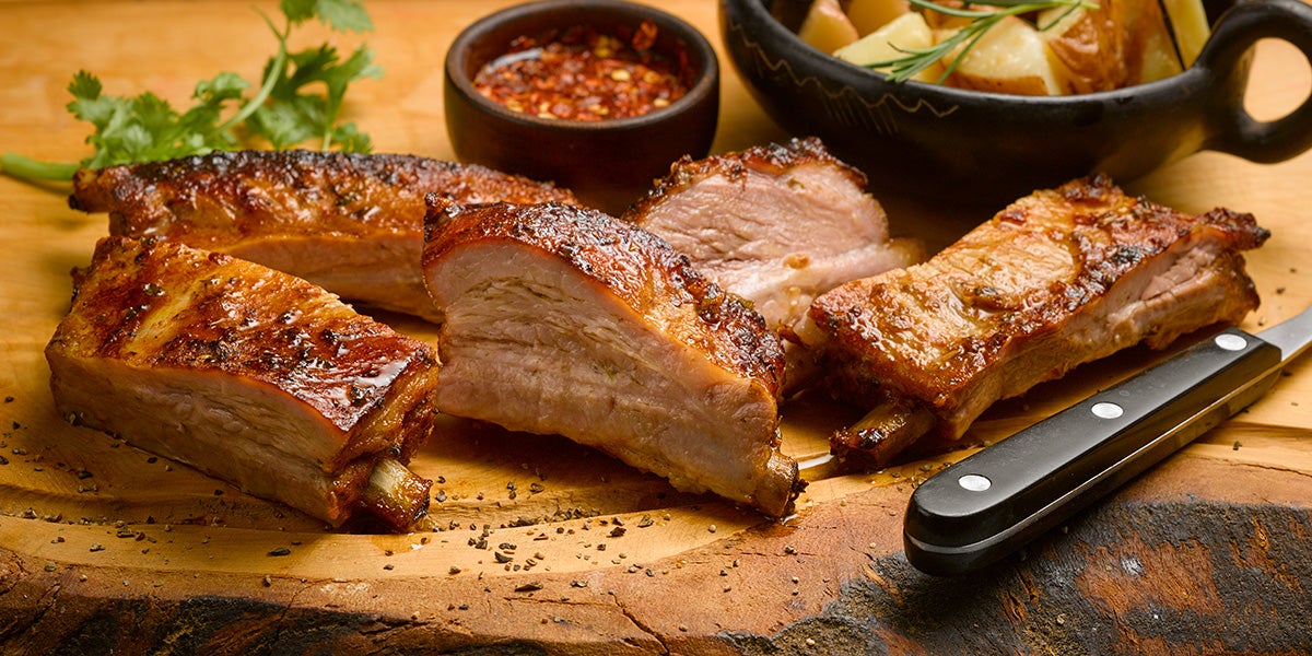 Costillar de Cerdo al horno