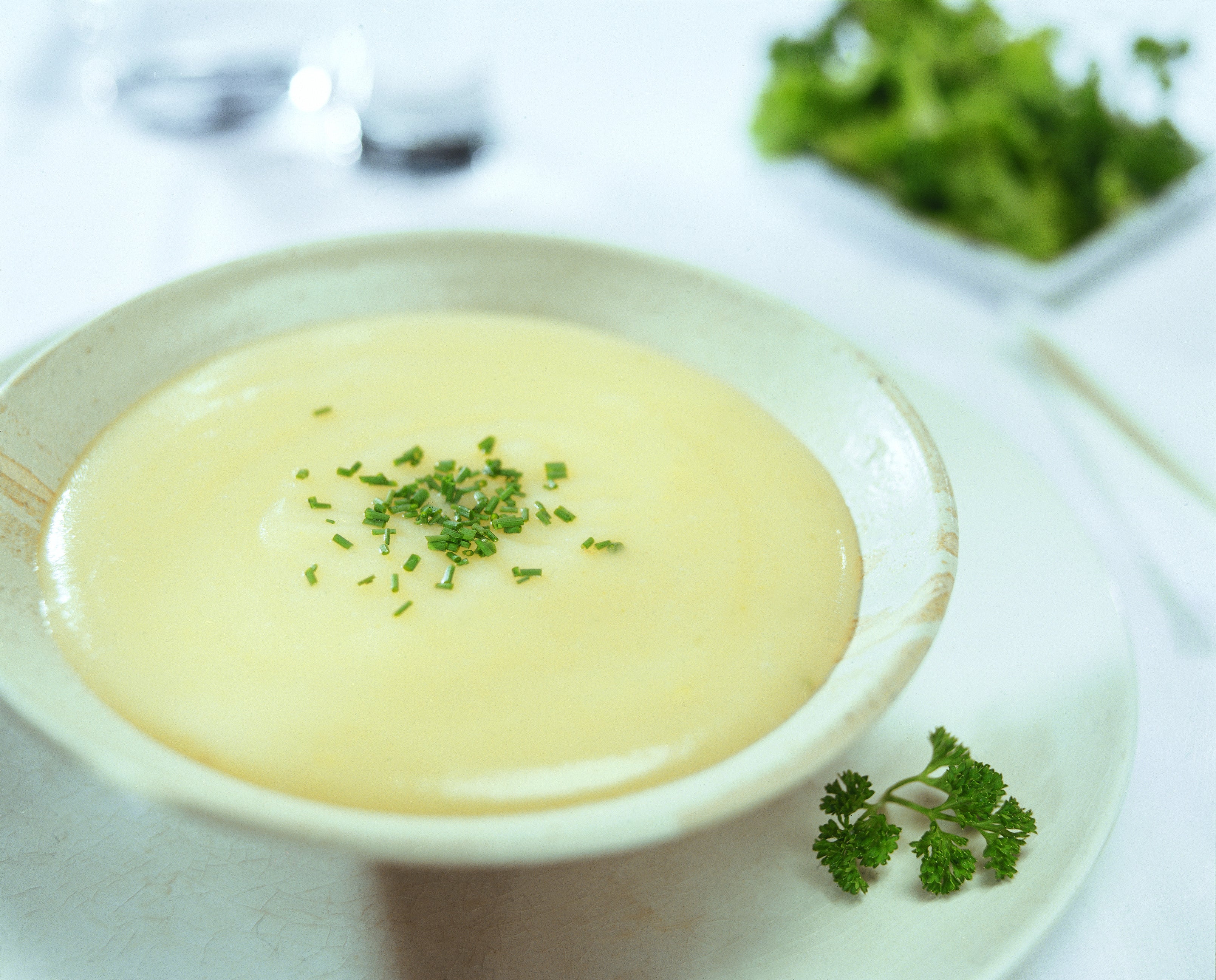 Crema Liviana de Papas con Yoghurt