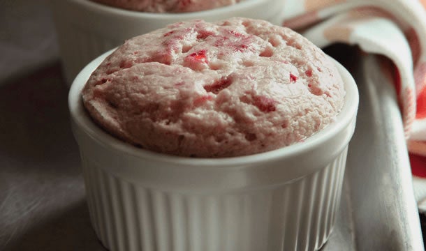 Soufflé Condensado de Frutos Rojos