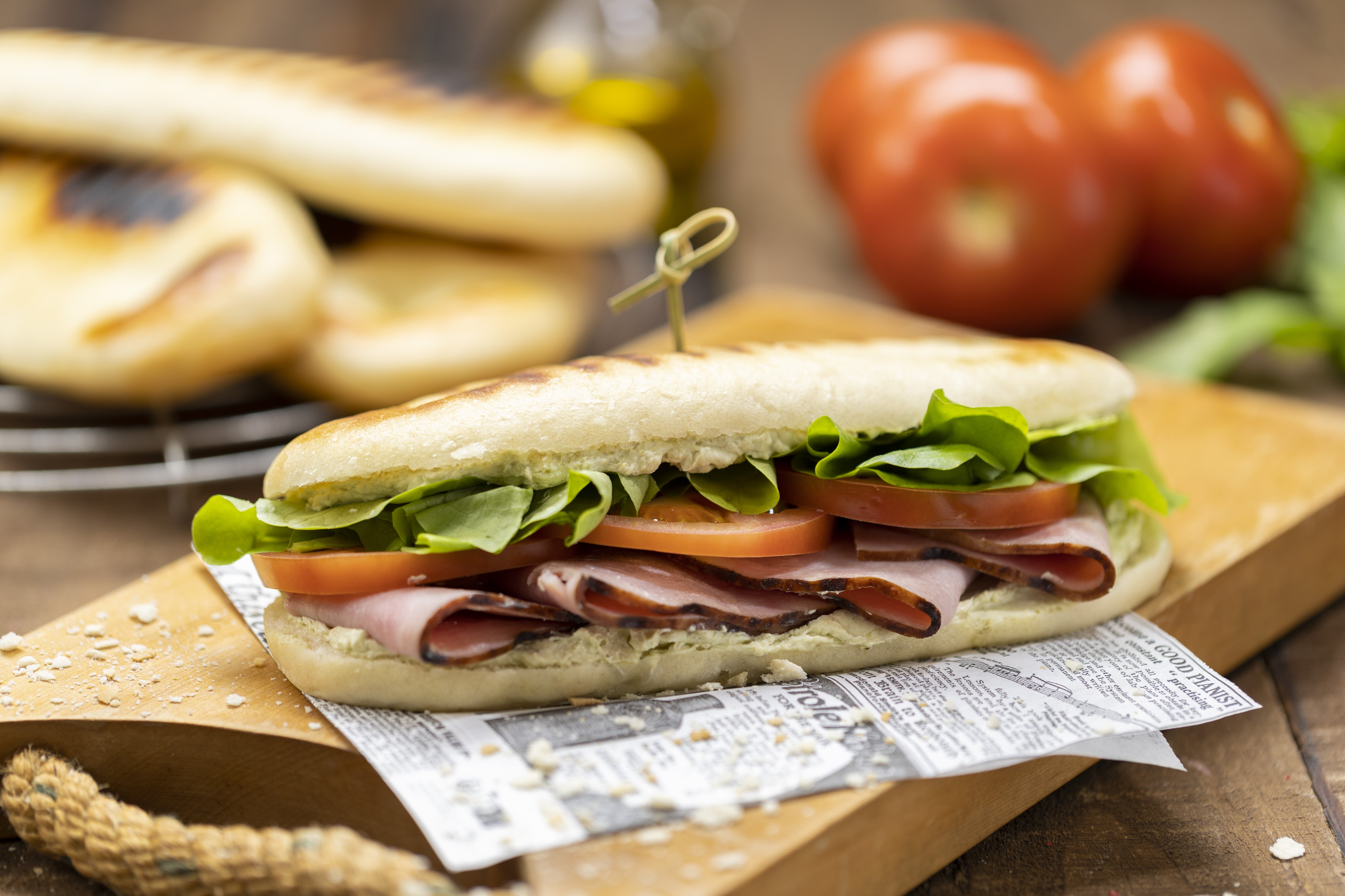 Panini relleno