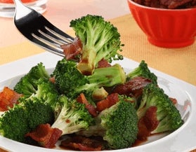 Brócoli picante con Tocino