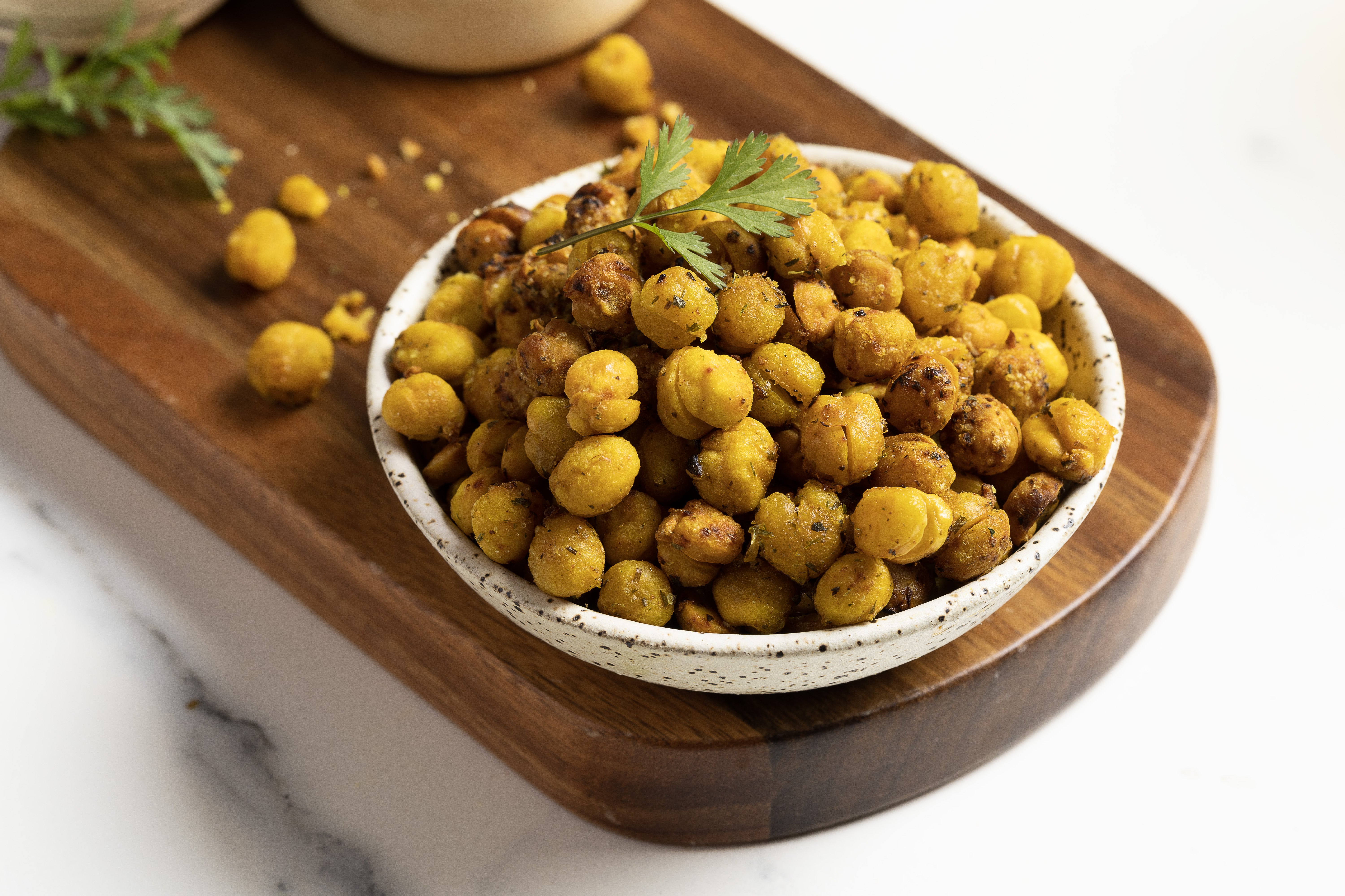 Garbanzos crocantes