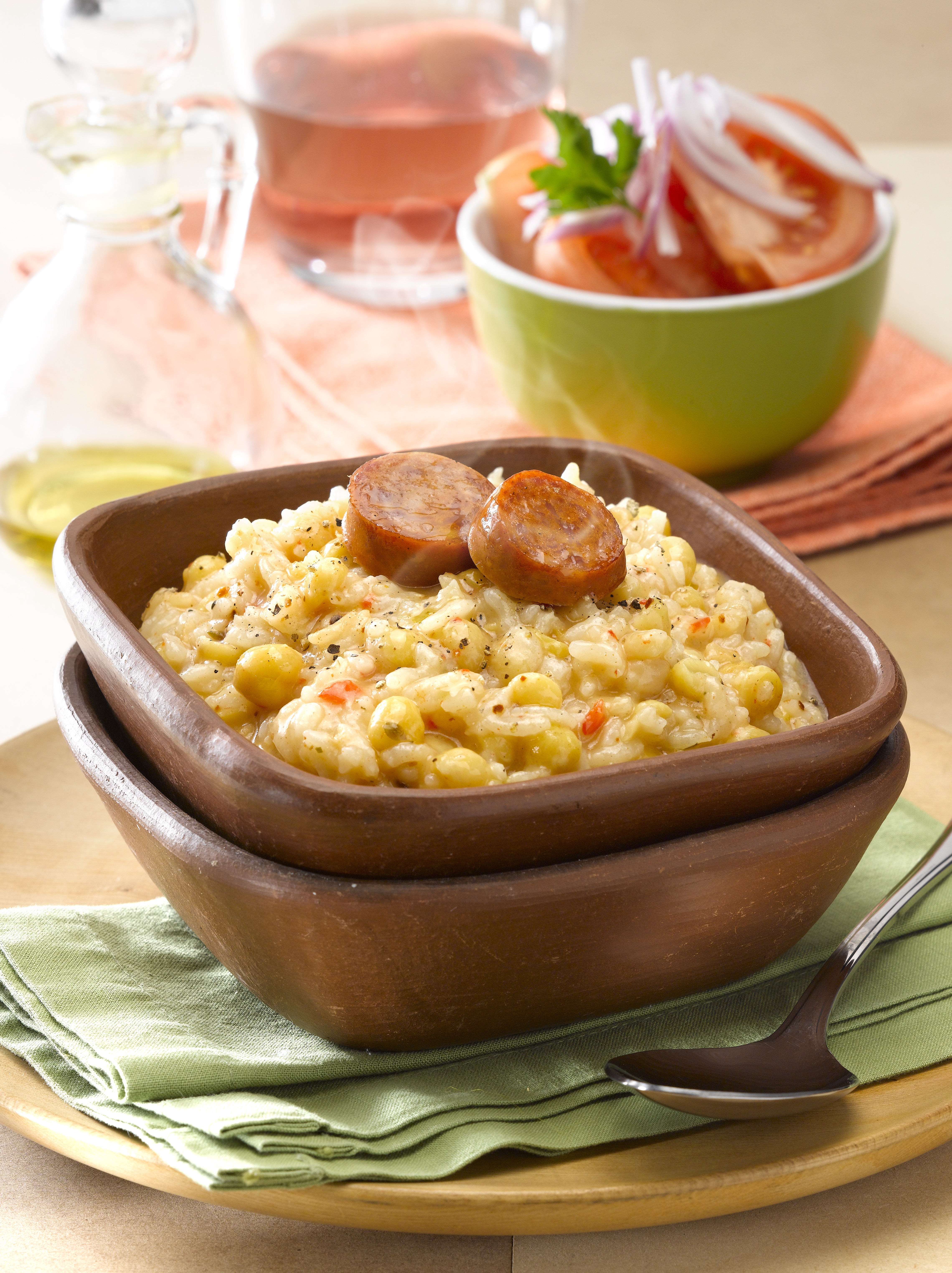 Garbanzos con Arroz