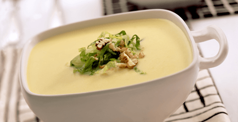 Crema de Papas a la Nuez