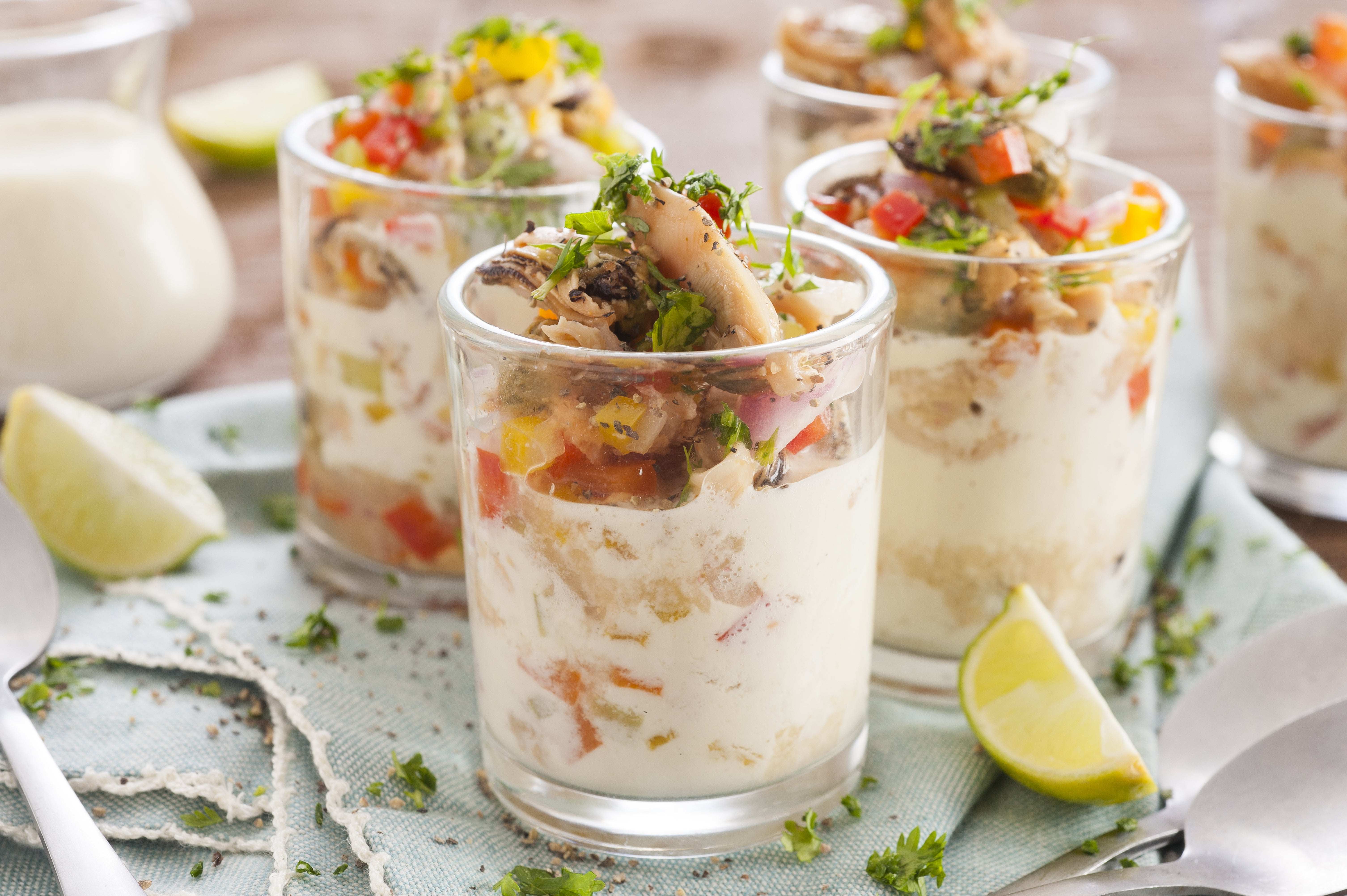 Receta fácil de Ceviche de mariscos Recetas Nestlé