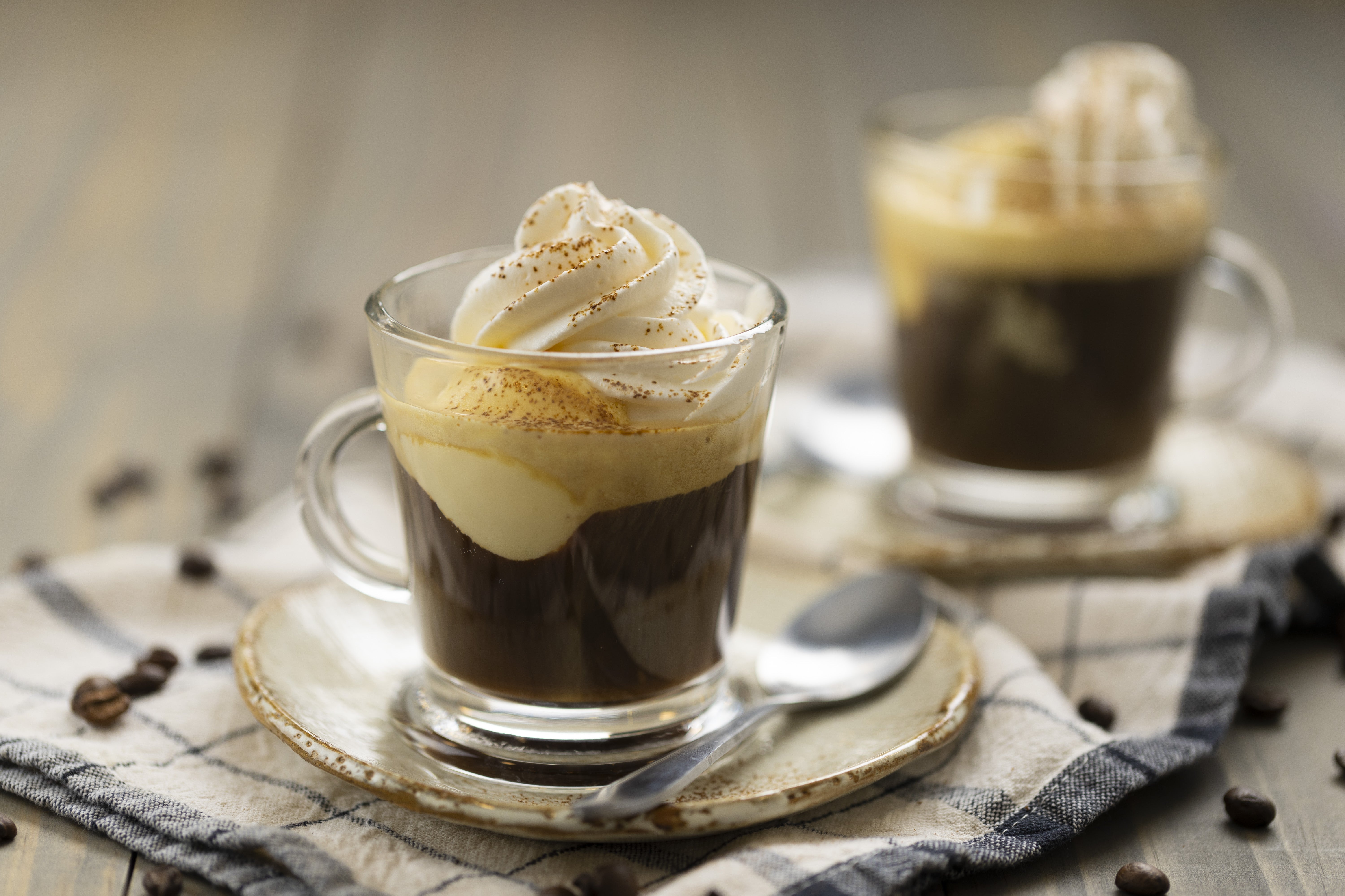 Café Affogato de vainilla