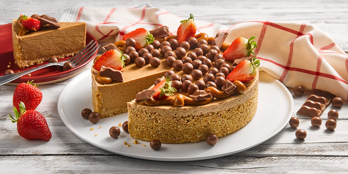 Cheesecake de café y chocolate TRENCITO®