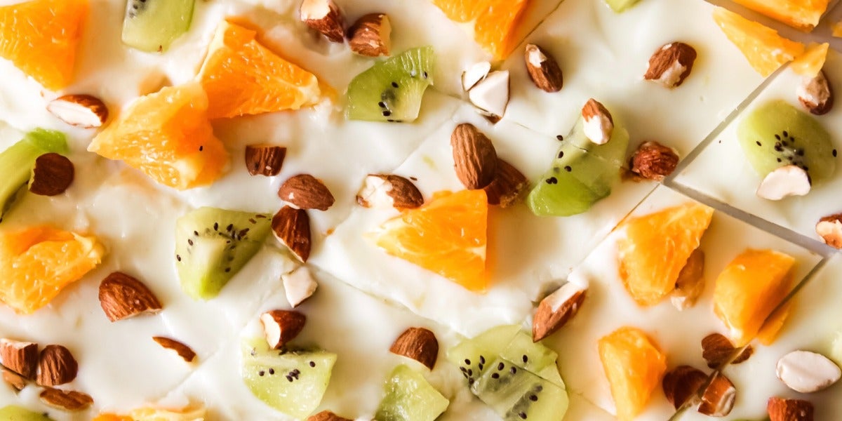 Barritas de Yoghurt y Fruta
