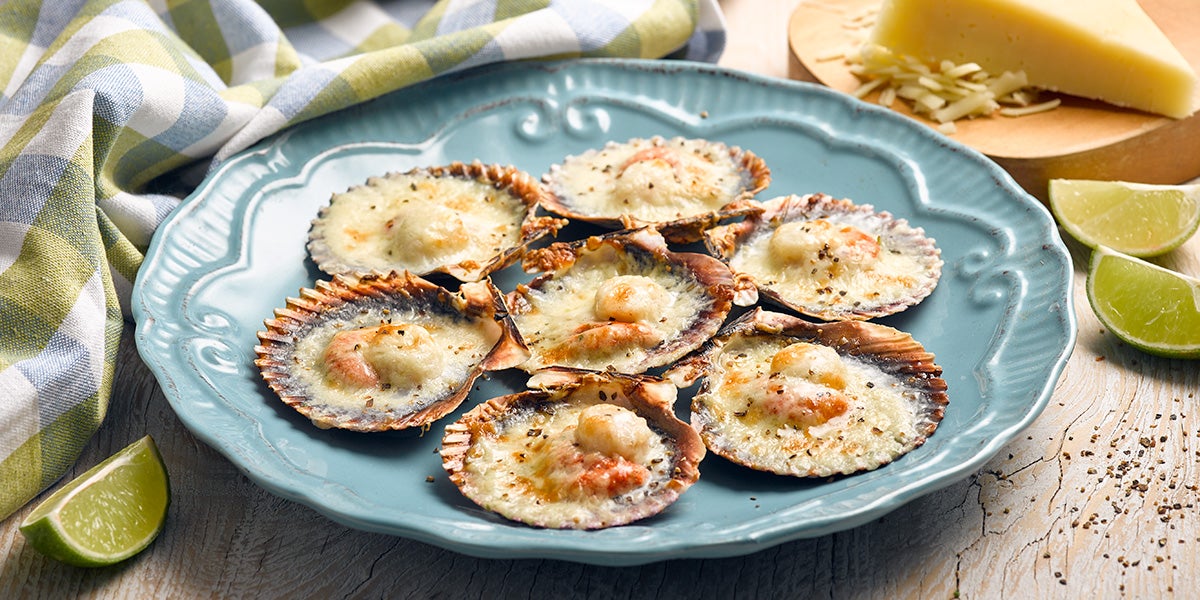 Ostiones gratinados