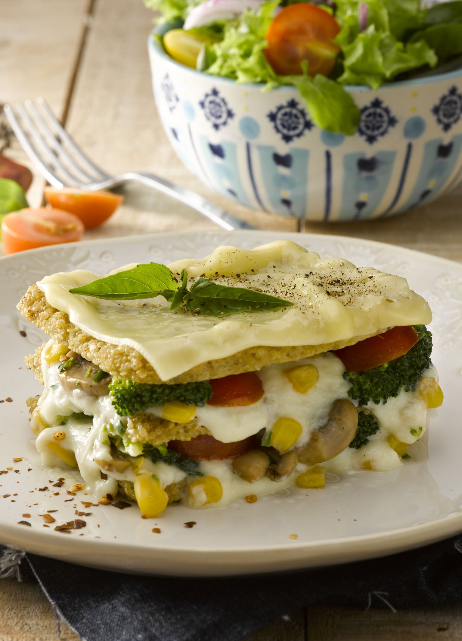 Lasaña de Quinoa con Verduras