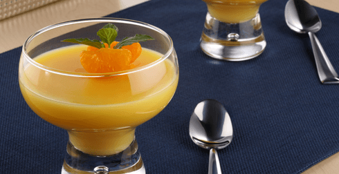 Postre Ligero de Naranja