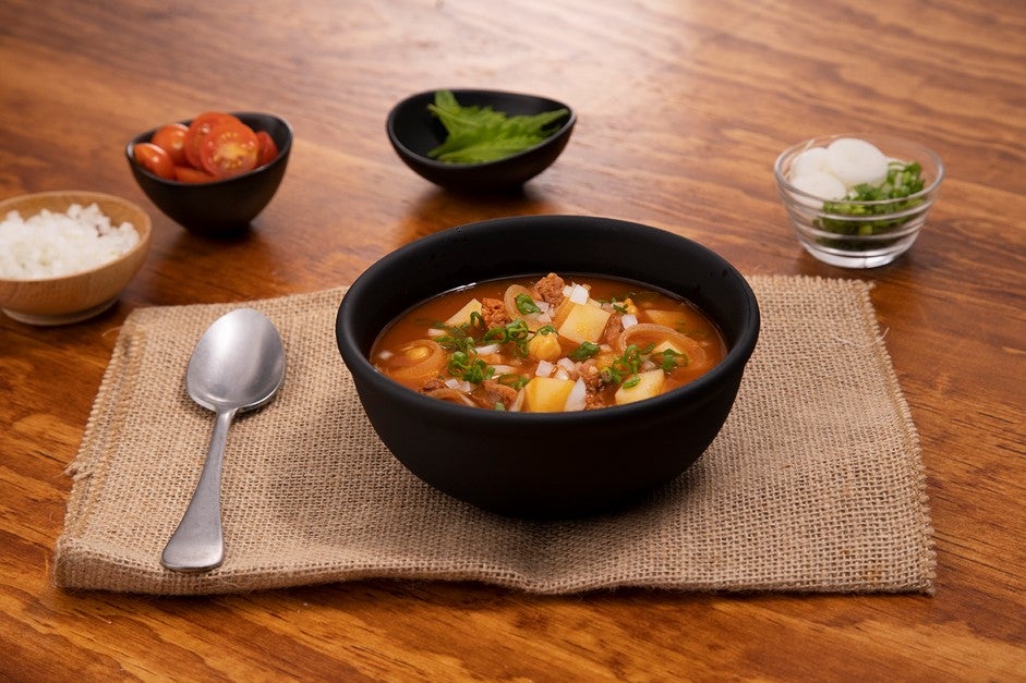 Sopa de Papa con Chorizo