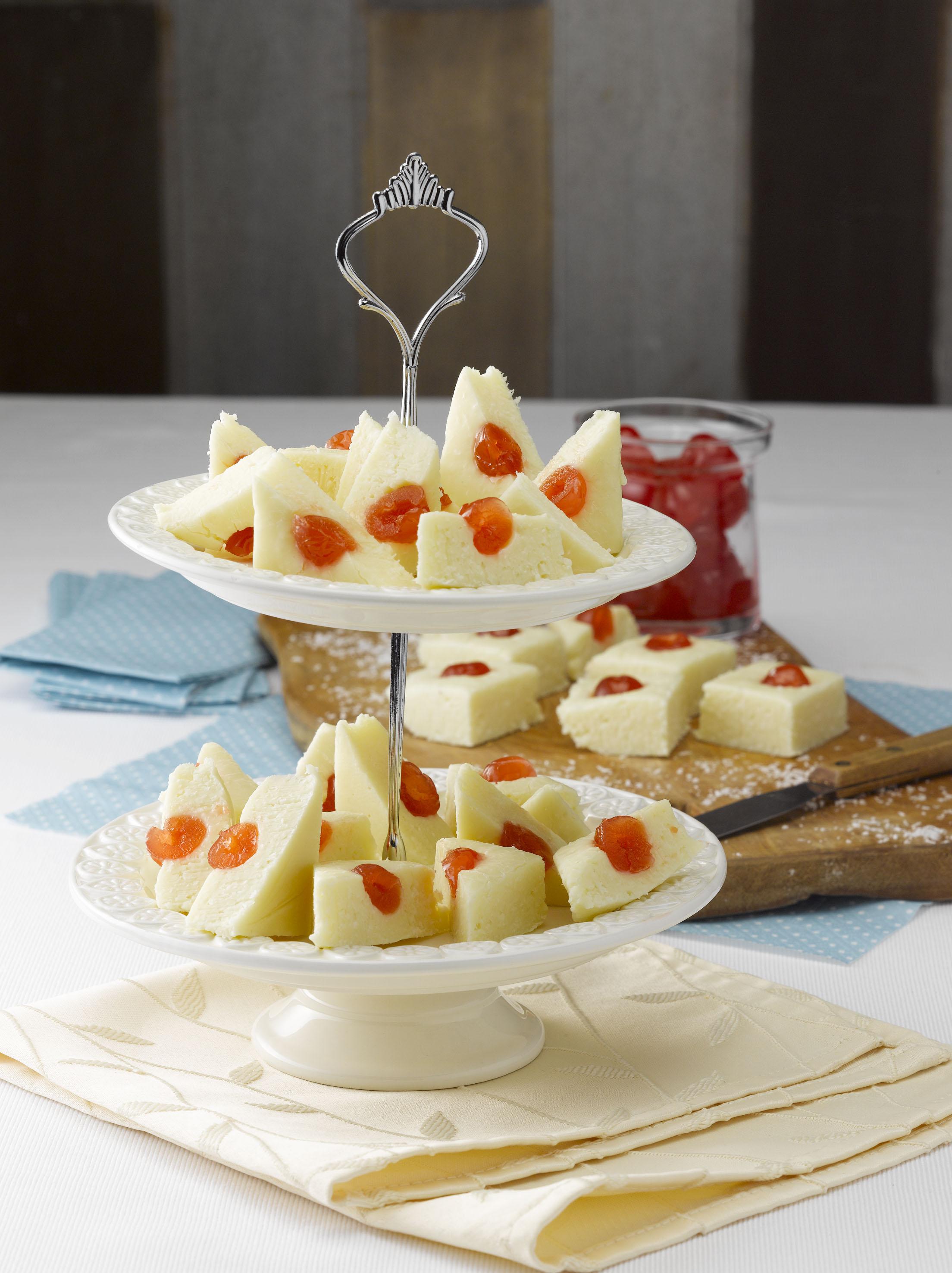 Fudge de Chocolate Blanco y Coco