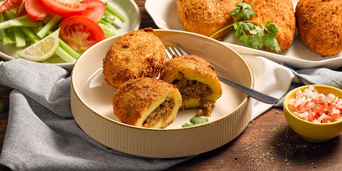 Papas rellenas