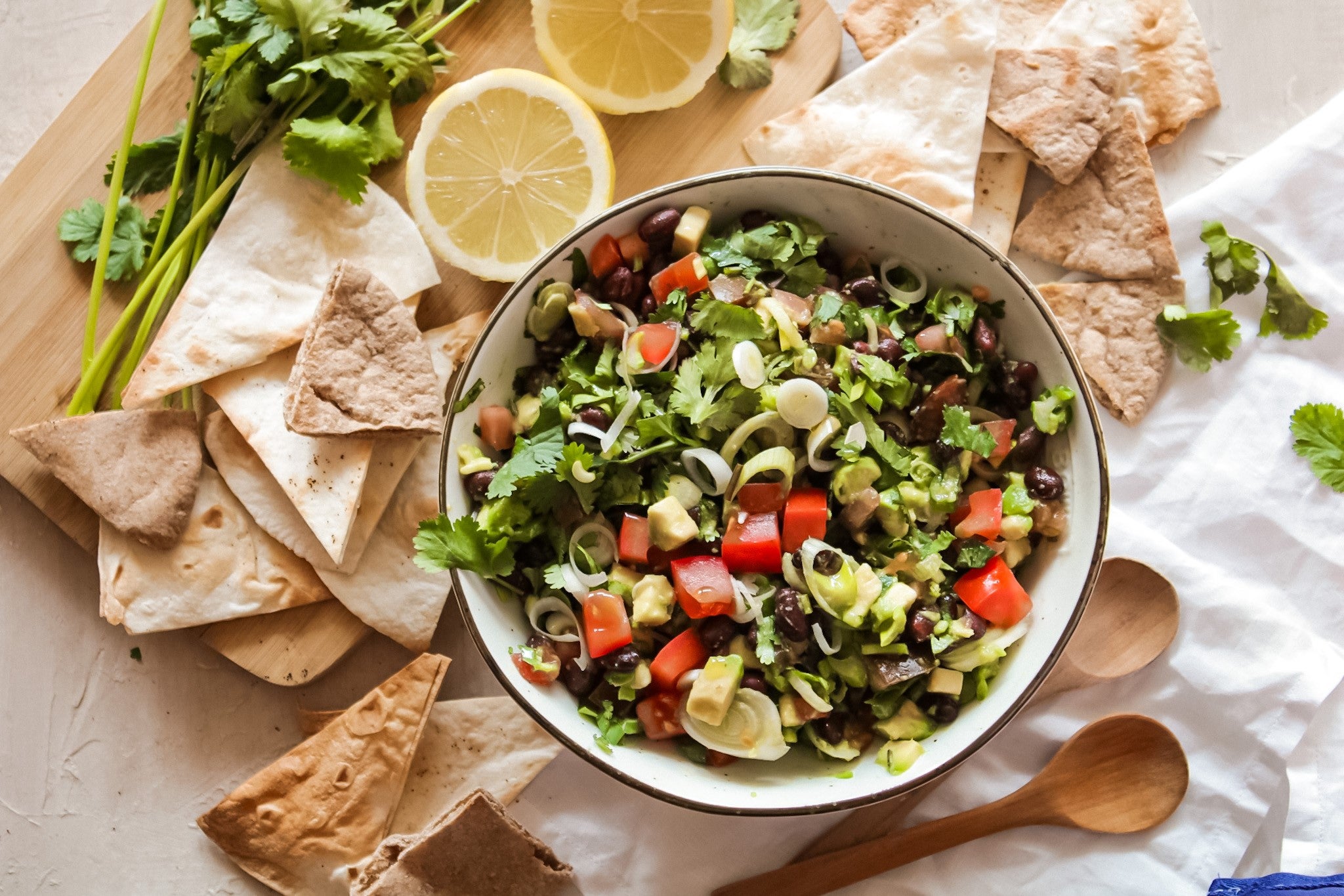 Guacamole de porotos negros