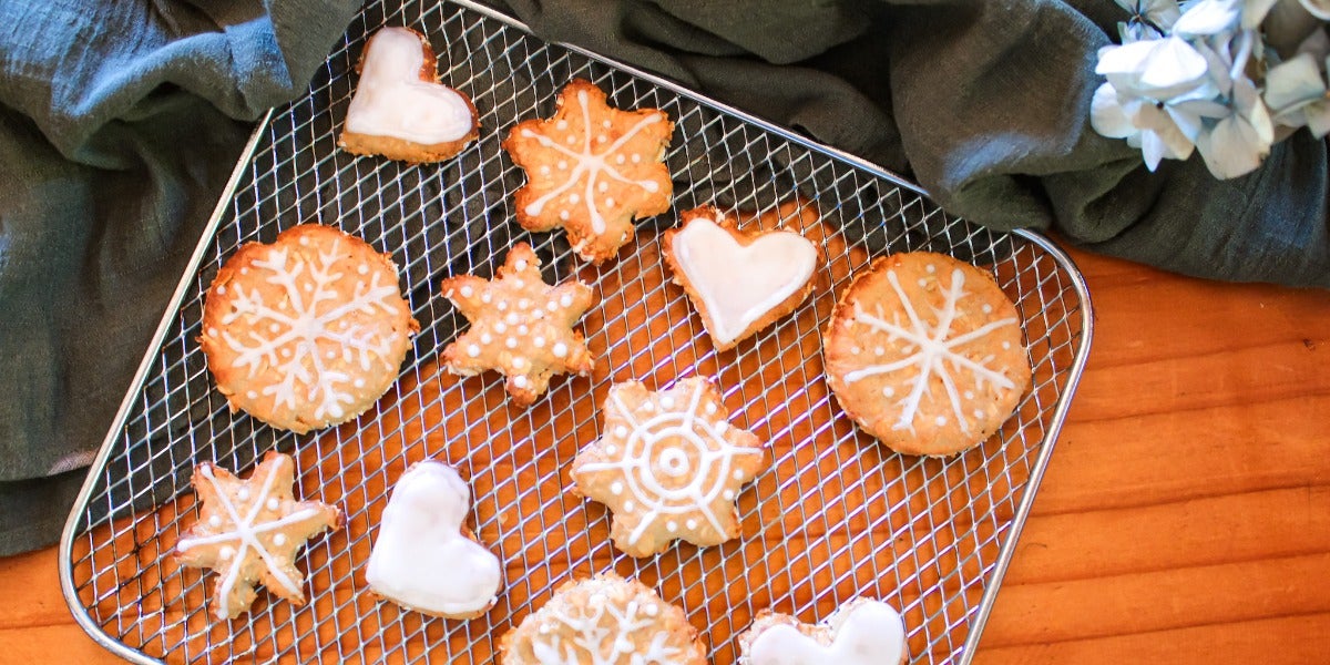 Galletas de jengibre y avena