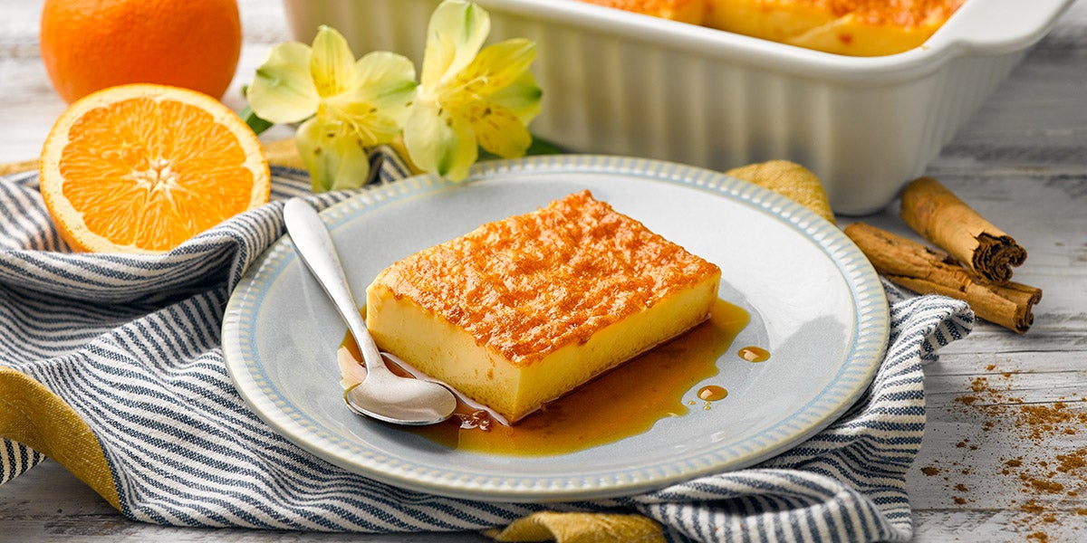 Leche Asada con Leche condensada
