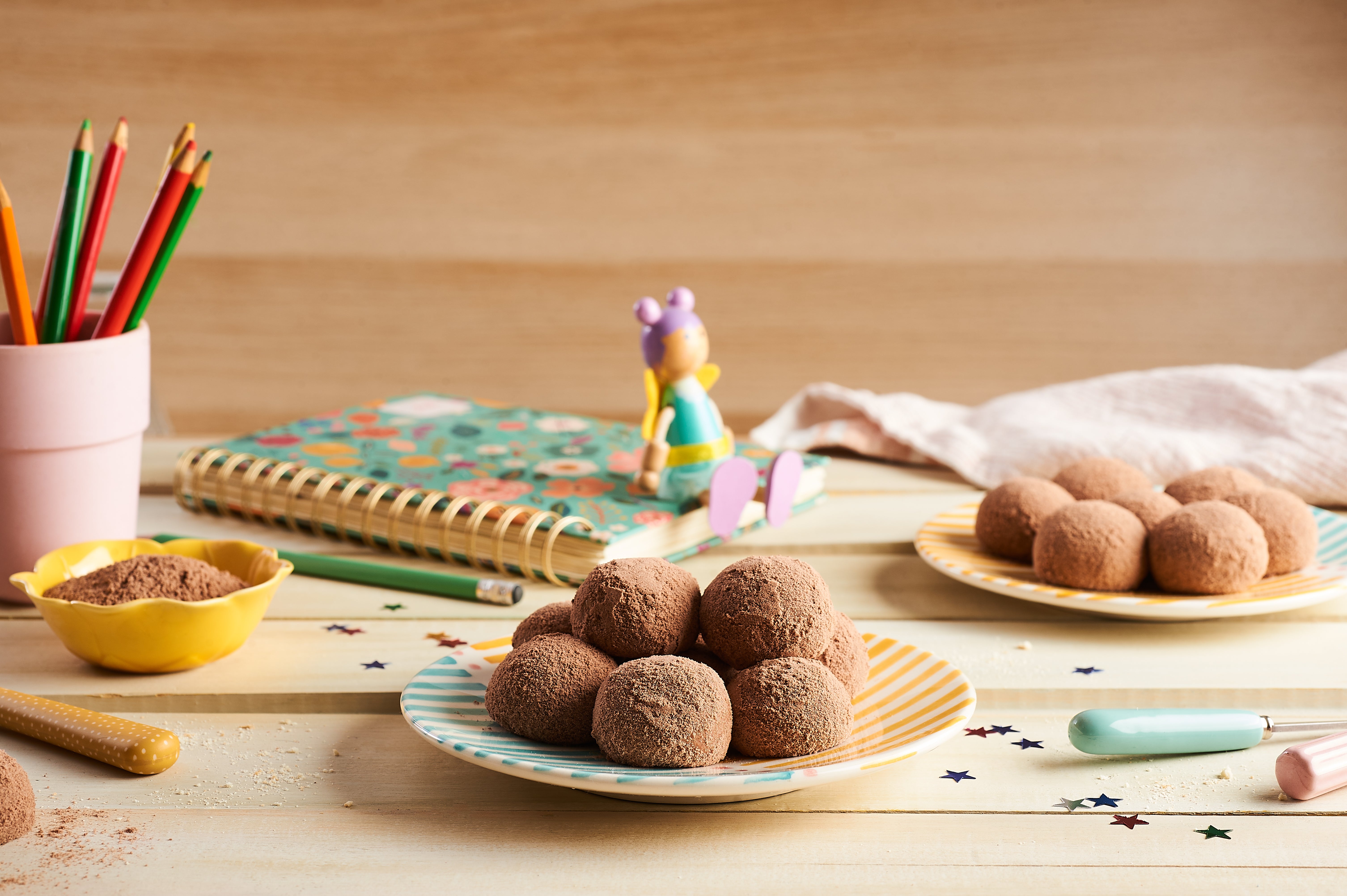Cocadas de NIDO® chocolate